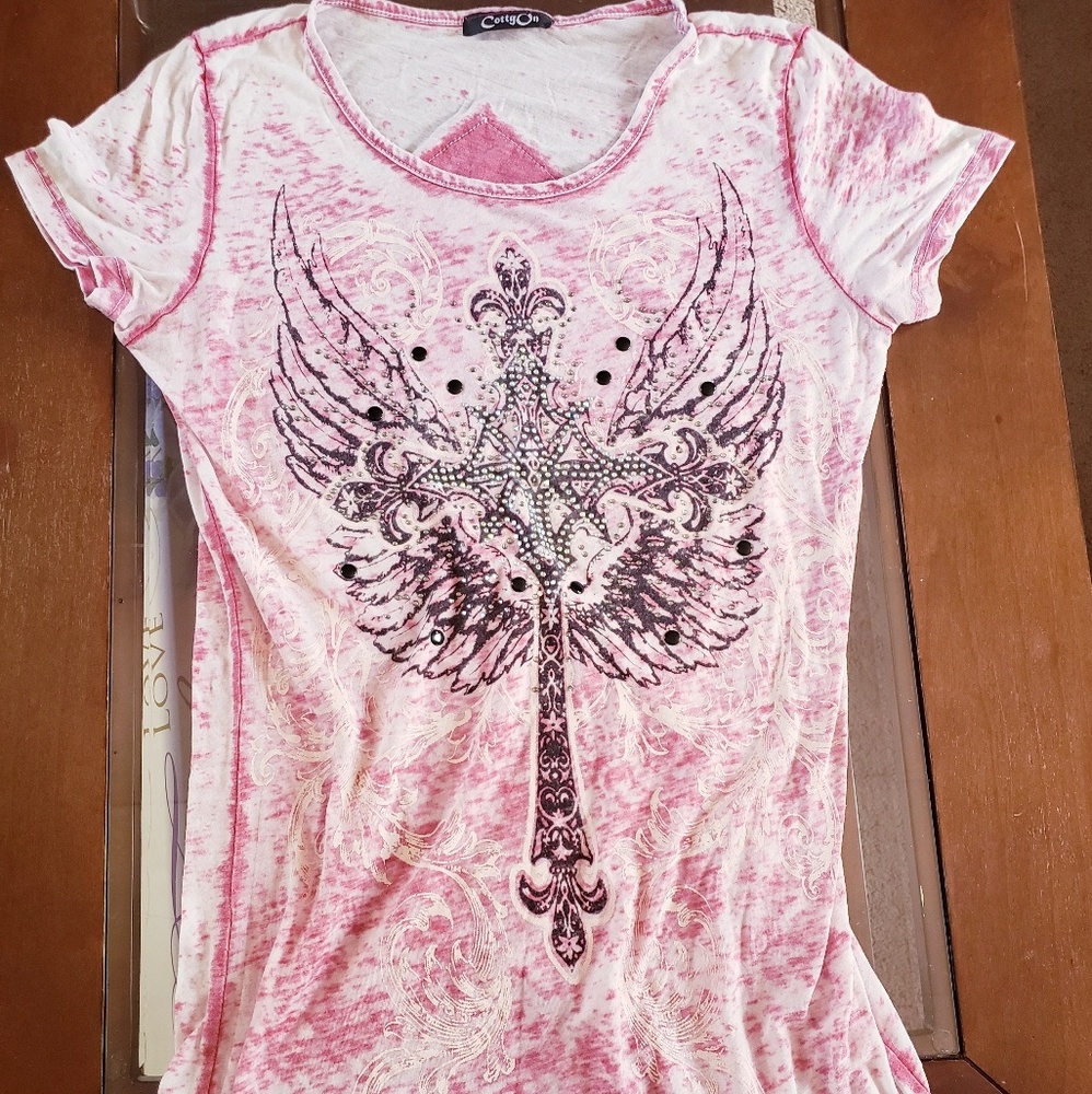 Winged Cross Tee